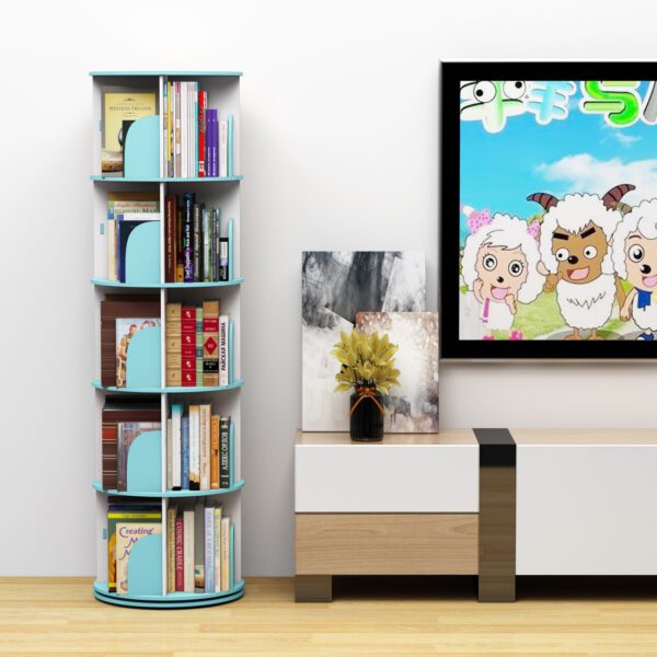 RotatingBookShelf_5Tier_Blue_01.jpg